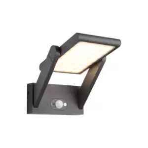 image of 4LITE Die Cast Aluminium Solar LED Wall Light with 2 Modes & Motion Detector - G