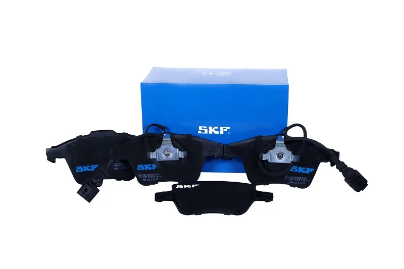 Image of SKF VKBP 81040 E Brake pad set incl. wear warning contact Brake Pad Set,disc brake (402)