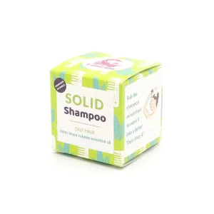 Image of Lamazuna Solid Shampoo Lemon - Oily Hair 55g