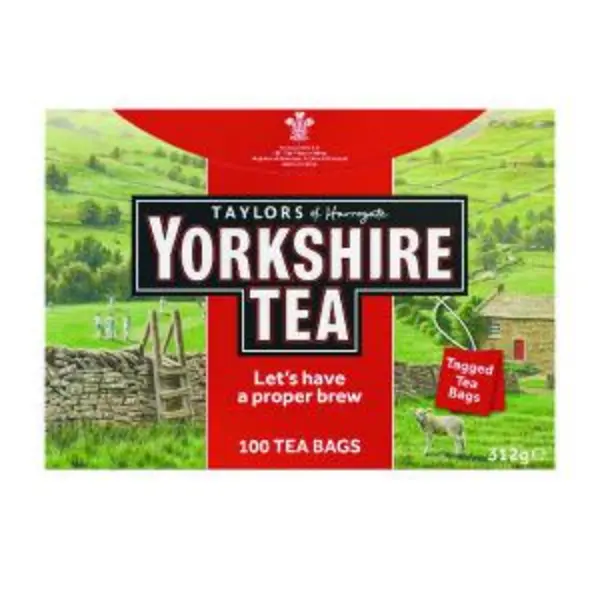 Image of Yorkshire Tea String & Tagged 100x Tea Bags