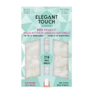 image of Elegant Touch Totally Bare Oval Nails Bumper Kit