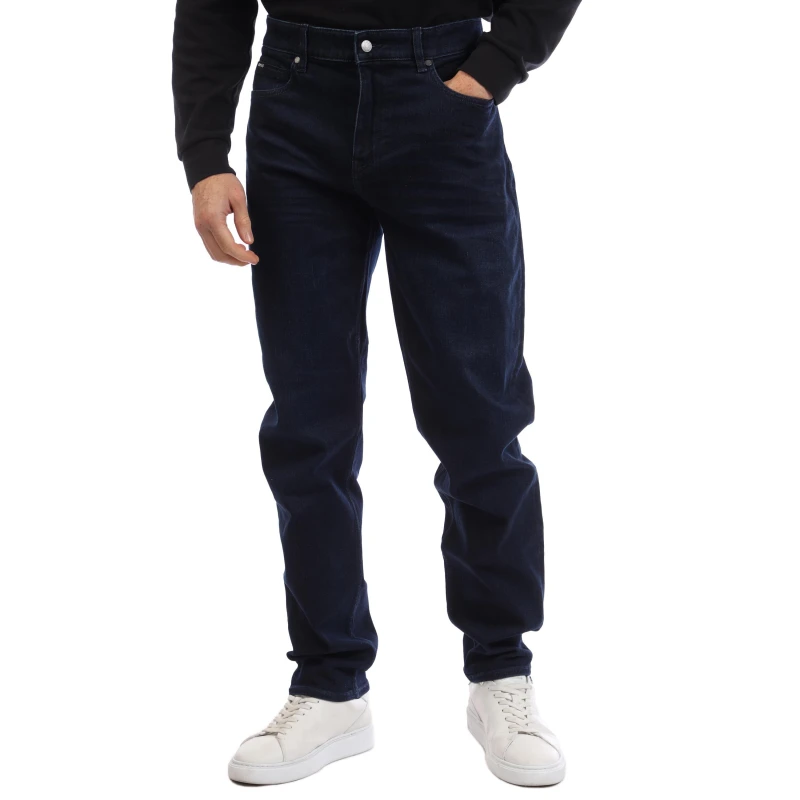 Image of Boss Mens H Re.Maine Slim Fit Jeans Navy male 30W R