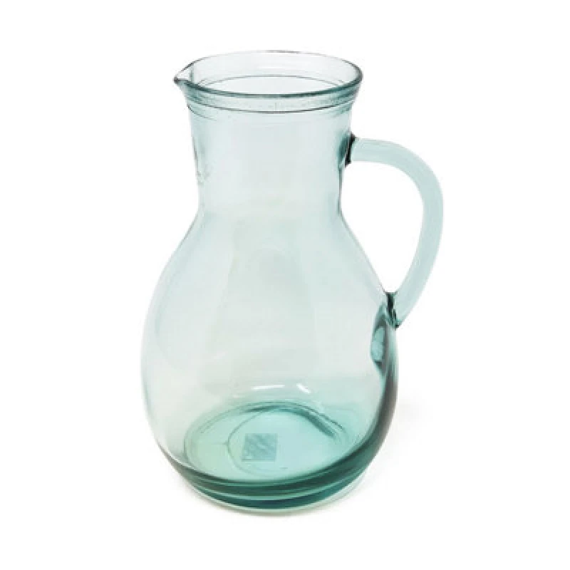 Image of Verano Spanish Ceramics Recycled Glass Creative Entertaining Kitchen Dining Classic Pitcher 2.25L