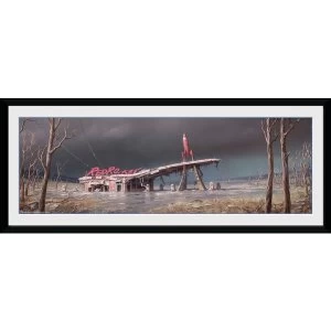 Image of Fallout 4 Red Rocket 30x75cm Collector Print