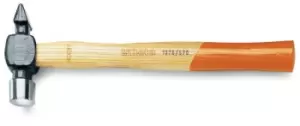 image of Beta Tools 1378 Joiner's Hammer Round Head & Pein Hickory Shaft 340g 013780134