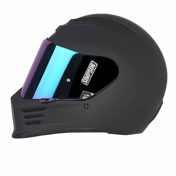 Image of Simpson ECE22.06 Speed Matt Black Full Face Helmet Size 2XL