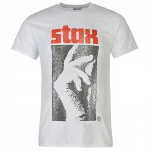 image of Official Stax Records T Shirt Mens - Logo