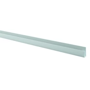 Image of Wickes PVCu White Universal Channel Board 2500mm