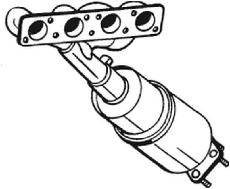 Image of Catalytic converter BOSAL 090-152
