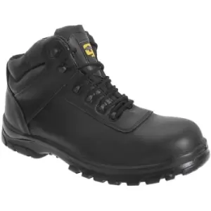 Image of Grafters Mens Fully Composite Non-Metal Safety Hiker Type Boots (40 EUR) (Black) - Black