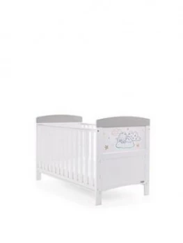 image of Obaby Tiny Tatty Teddy Cot Bed, Pink