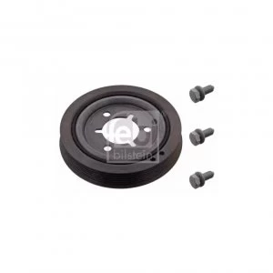 Image of Crankshaft Pulley (Vibration Damper) FEBI BILSTEIN 36350