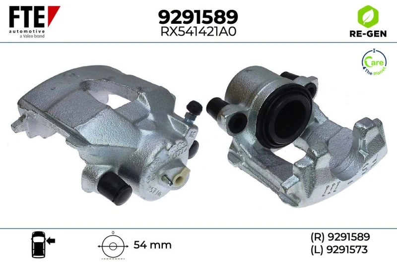 Image of Brake caliper FTE 9291589