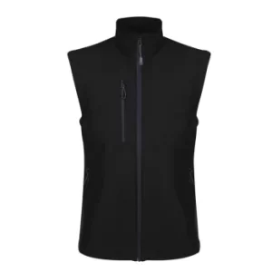 Image of Black Recycled Soft Shell Body Warmer (2XL)