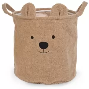 Storage Basket Teddy 40x40x40cm Beige CHILDHOME - Beige