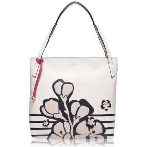 Image of Radley Willow cherry blossom large hobo bag - Cream