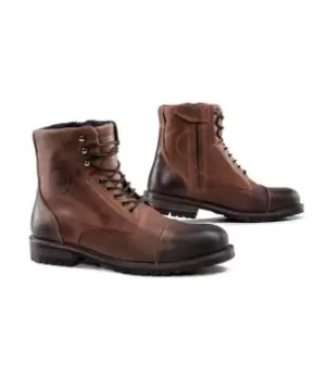 Image of Falco Gordon Motorcycle Boots Brown