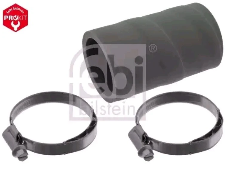 Image of FEBI BILSTEIN 49674 Radiator Hose OE Turbo NEW, Silicone, with clamps Silicone Radiator Hose (475)
