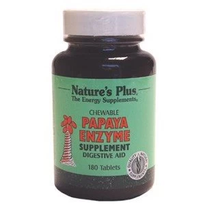 Image of Natures Plus Papaya Enzyme Chewable 180 Tabs