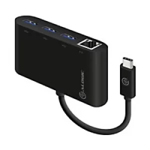 image of Alogic Network Adapter Silver USB-C to Gigabit Ethernet