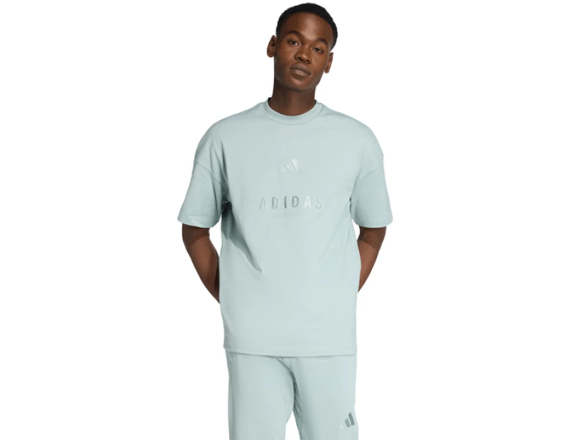 Image of Adidas All Szn Embroidered T-Shirt Green S