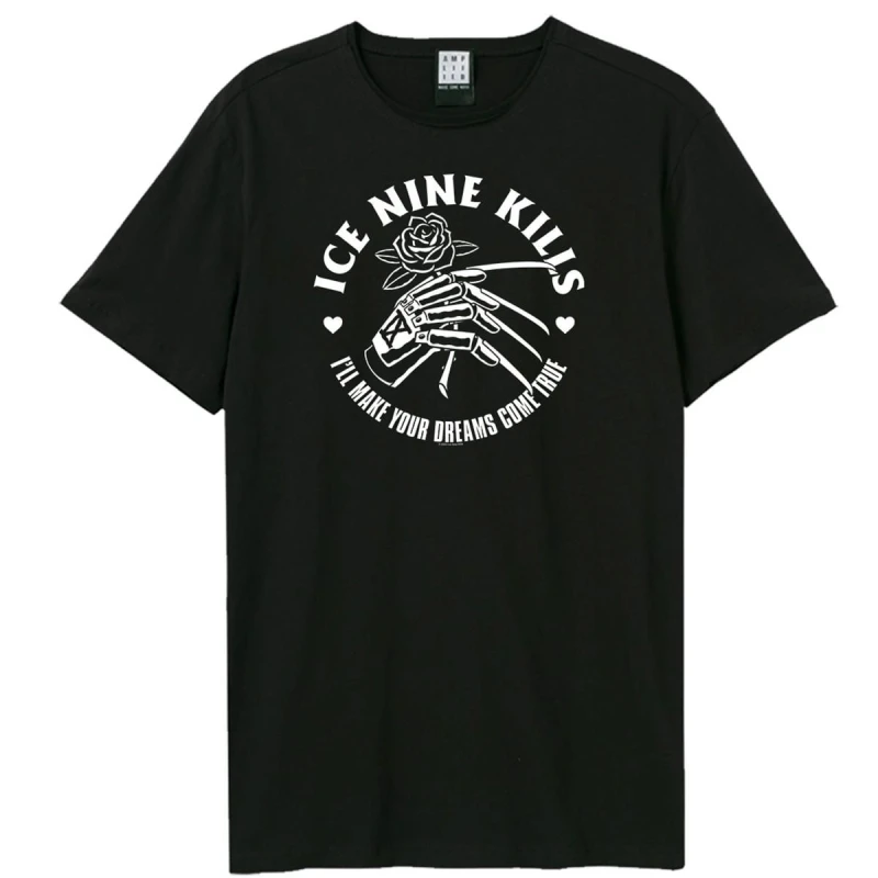Image of Amplified Amplified Men Dreams Ice Nine Kills T-Shirt in Black Size: X-Small Black XS Male 5063852069187