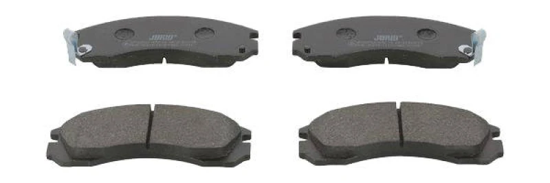 Image of JURID 572370J Brake pad set with acoustic wear warning, without accessories Brake Pad Set,disc brake (402)
