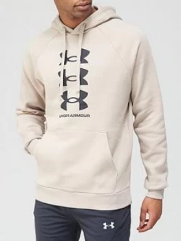 Image of Urban Armor Gear Rival Fleece Hoodie - Beige , Beige, Size S, Men