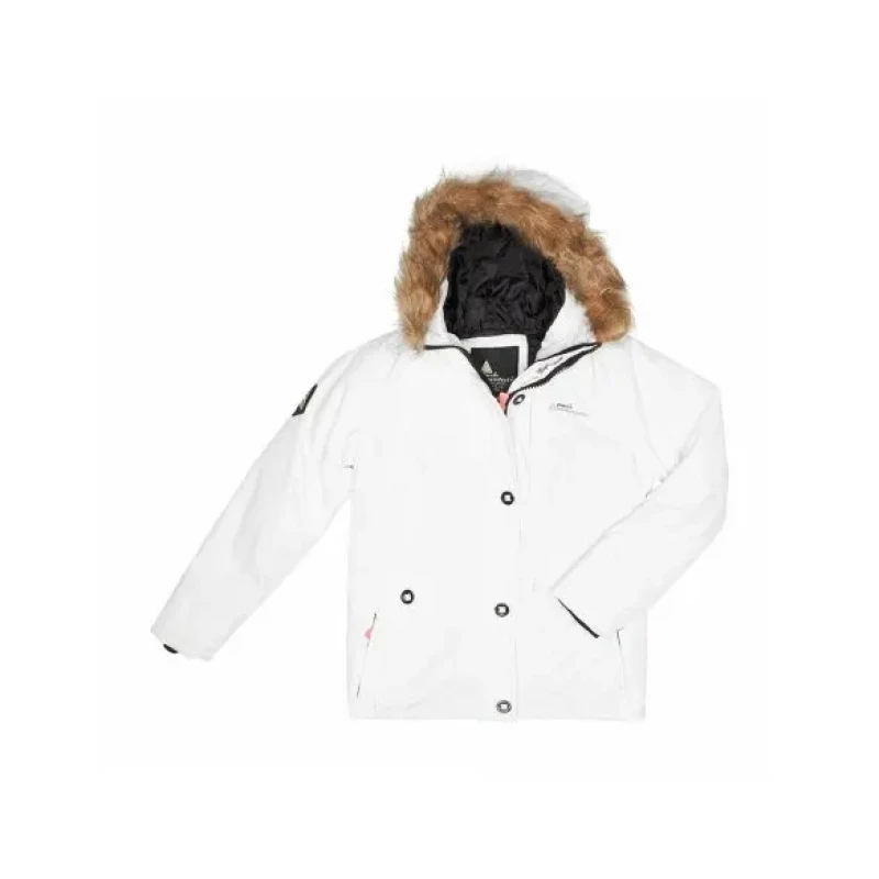 Image of Peak Mountain Girl's ski parka Peak Mountain Galava Blanc Female 10 ans GALAVA/YL-BLANC