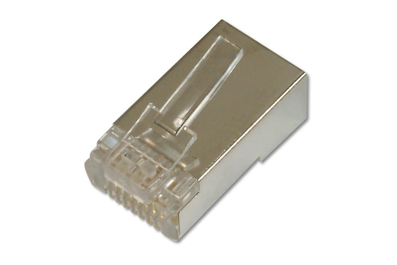 Image of Digitus Modular plug for round cable. pass-through plug
