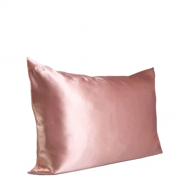 image of Slip Silk Pillowcase - Queen - Rose Gold