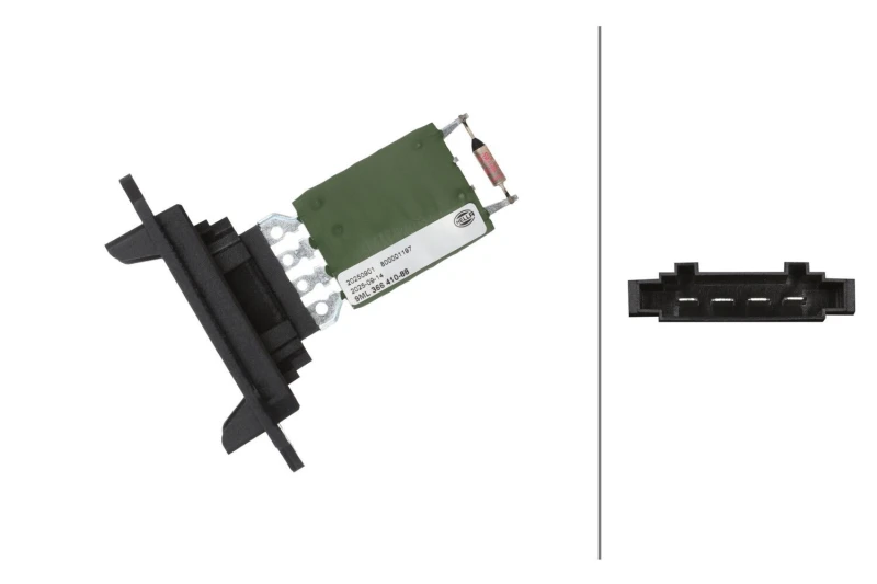 Image of HELLA Blower motor resistor HELLA 9ml 366 410-881