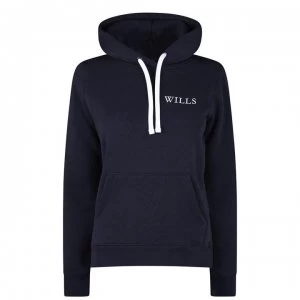 Image of Jack Wills Wills Logo Hoodie - Navy