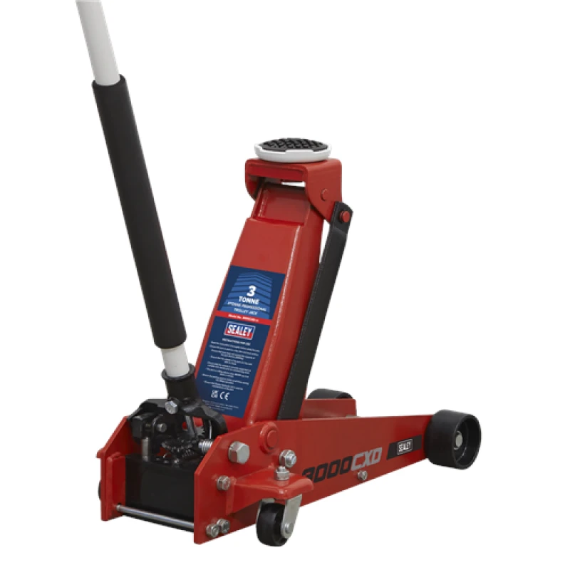 Image of Sealey Trolley Jack 3 Tonne Standard Chassis 3000CXD