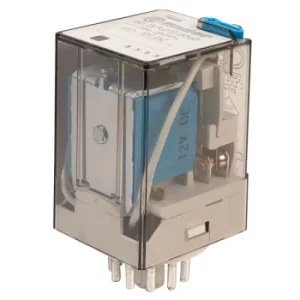 Image of Finder 60.13.9.012.0040 12V Relay (11-Pin) 3PDT DC