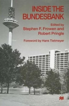 Image of Inside the Bundesbank by Stephen F. Frowen Hardback
