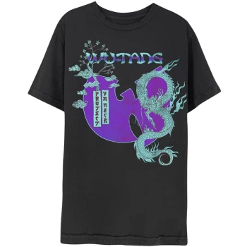Image of Wu-Tang Clan - Dragon Bonsai Unisex X-Large T-Shirt - Black