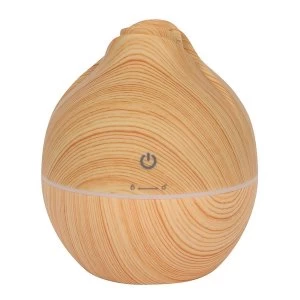 Image of Tulip Round Wood Grain USB Powered Aroma Diffuser 150ml