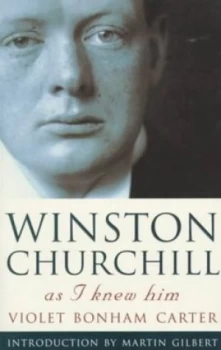 Image of Winston Churchill As I Knew Him by Violet Bonham Carter Paperback