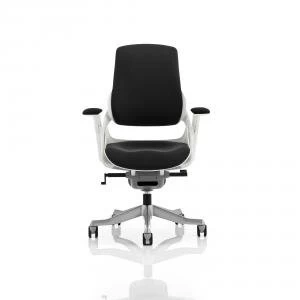 image of Adroit Zure Executive Chair With Arms Fabric Black Ref EX000114