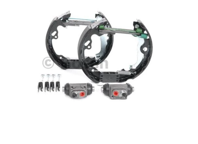 Image of Bosch 0 204 114 643 Brake Set, drum brakes with wheel brake cylinder Brake Set,drum brakes (3859)