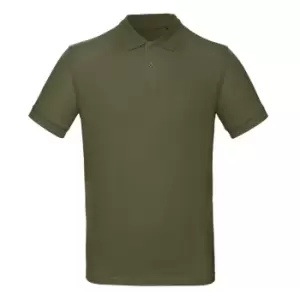 Image of B&C Mens Inspire Polo (Pack of 2) (2XL) (Army Khaki)