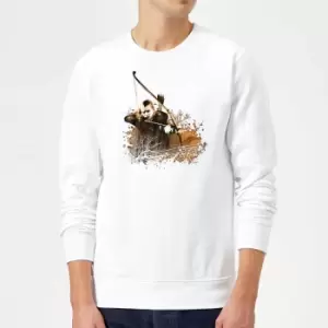 image of The Lord Of The Rings Legolas Sweatshirt - White - M