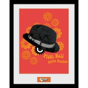 image of Clockwork Orange Viddy Well Framed Collector Print