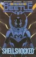 Image of blue beetle shellshocked