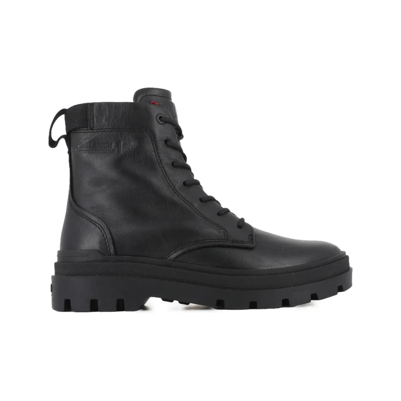 Image of Palladium Womens boots Palladium Pallagrade Officer L Noir Female 38