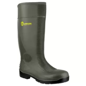 Amblers Steel FS100 Mens Safety Wellingtons (48 EUR) (Green)