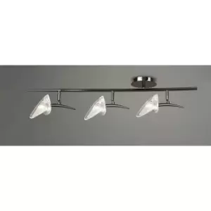 Image of Spot Flavia 3 G9 Bulbs with Adjustable Heads, Black chrome