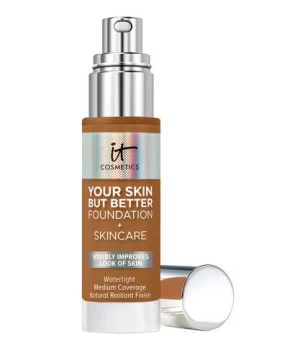 image of IT Cosmetics Your Skin But Better Foundation + Skincare Rich Warm 51.5