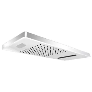 Image of Chrome Rectangular Rainfall Shower Head
